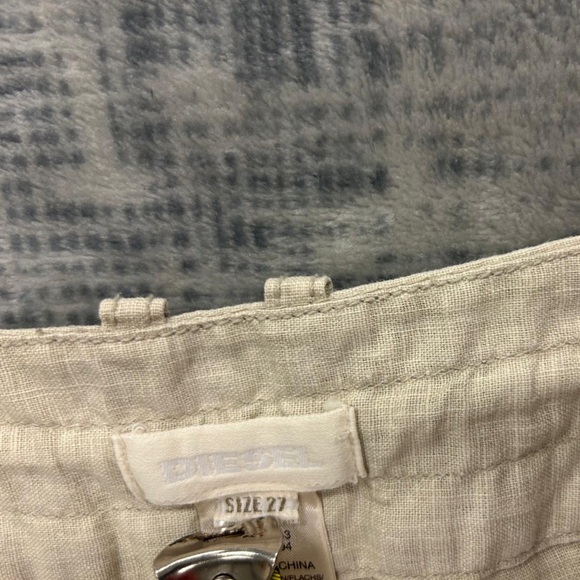 Diesel Cream Cargo Pants - Picture 10 of 11